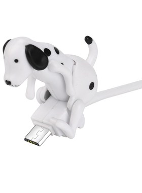 Mini Humping Spot Dog Toy Smartphone Cable Charger Data 1M