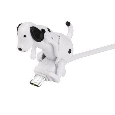 Mini Humping Spot Dog Toy Smartphone Cable Charger Data 1M