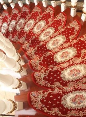 High-grade Staircase Carpet Home Solid Wood Stairs Foot Peda