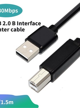USB Printer Cable USB 2.0 Old Printer Cord for Canon Epson