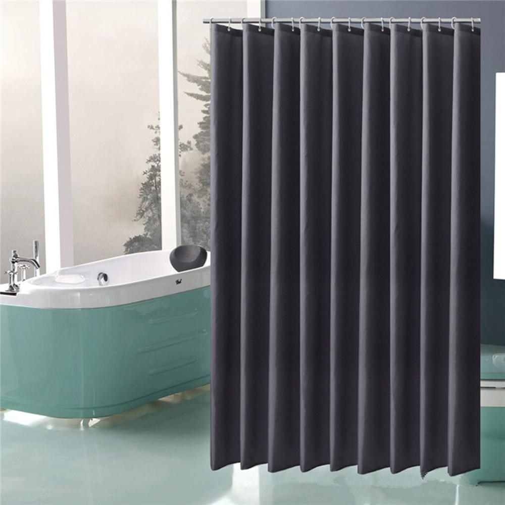 dark grey shower curtain thick polyester shower curtain bat