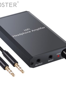 Earphone Amplifier 2 Stage Gain Switch Enhance Function Aux