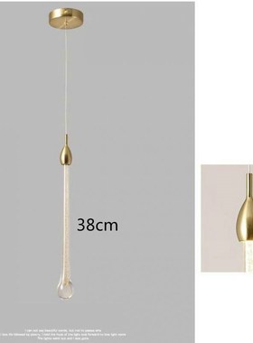 Meteor Rainwater Crystal  Pendant Lamp Modern Simple Creativ