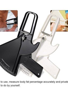 0-80mm Body Fat Caliper Keep Fit Slim Guide Skinfold Measure