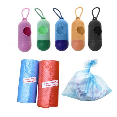 1/2/4pcs New Plastic Small Portable Baby Diapers Bags Rubbi