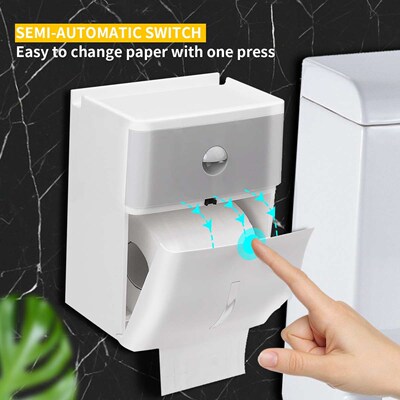Washroom Paper Towel Dispenser Wall Mounted Paper Holder Wa