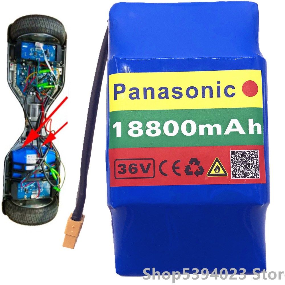 Batterie Li-ion 36V 9.8Ah - Boîtier PVC Étanche - Pour Monocycle Électrique, Hoverboard, Scooter