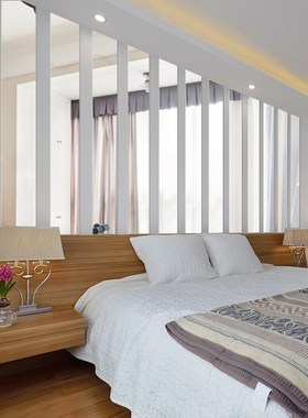 Mirror Wall Stickers Bedroom TV Background Decor Home Decor