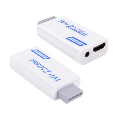 20pcs/Lot Full HD 1080P Wii to HDMI Converter Adapter Wii2H