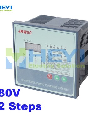 JKW5C power factor regulator compensation controller for pow