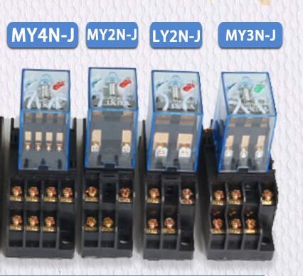 5Sets MY4N J MY2N J LY2N J OMRON New Coil Voltage Gene