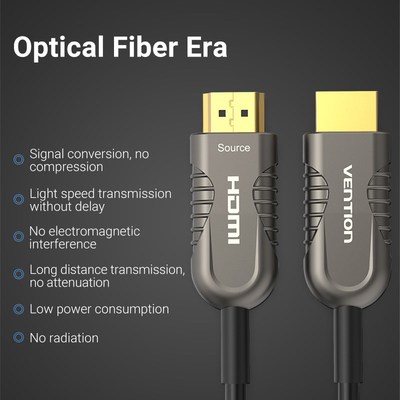 Vention 8K HDMI 2.1 Cable 120Hz 48Gbps Fiber Optic HDMI Cabl