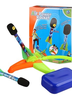 Stomp Rocket Jr. Glow Rocket 2 Rockets and Toy Rocket Launch