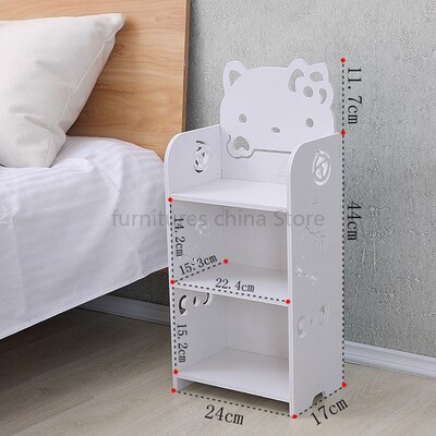 Children's Mini Bedside Table Storage Cabinet Bedside Box of