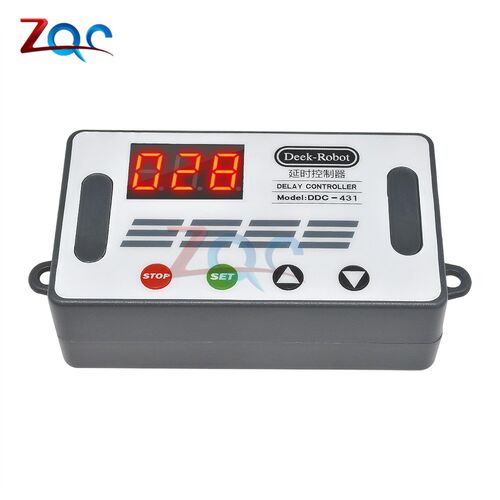 DC 6 30V Micro USB LED Display Automation Cycle Delay Timer
