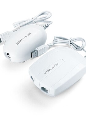 Fish Tank Aquarium Air Pump Filter Ultra Silent USB Recharg