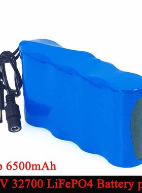 14.6V 10v 32700 LiFePO4 Battery pack 6500mAh High power disc
