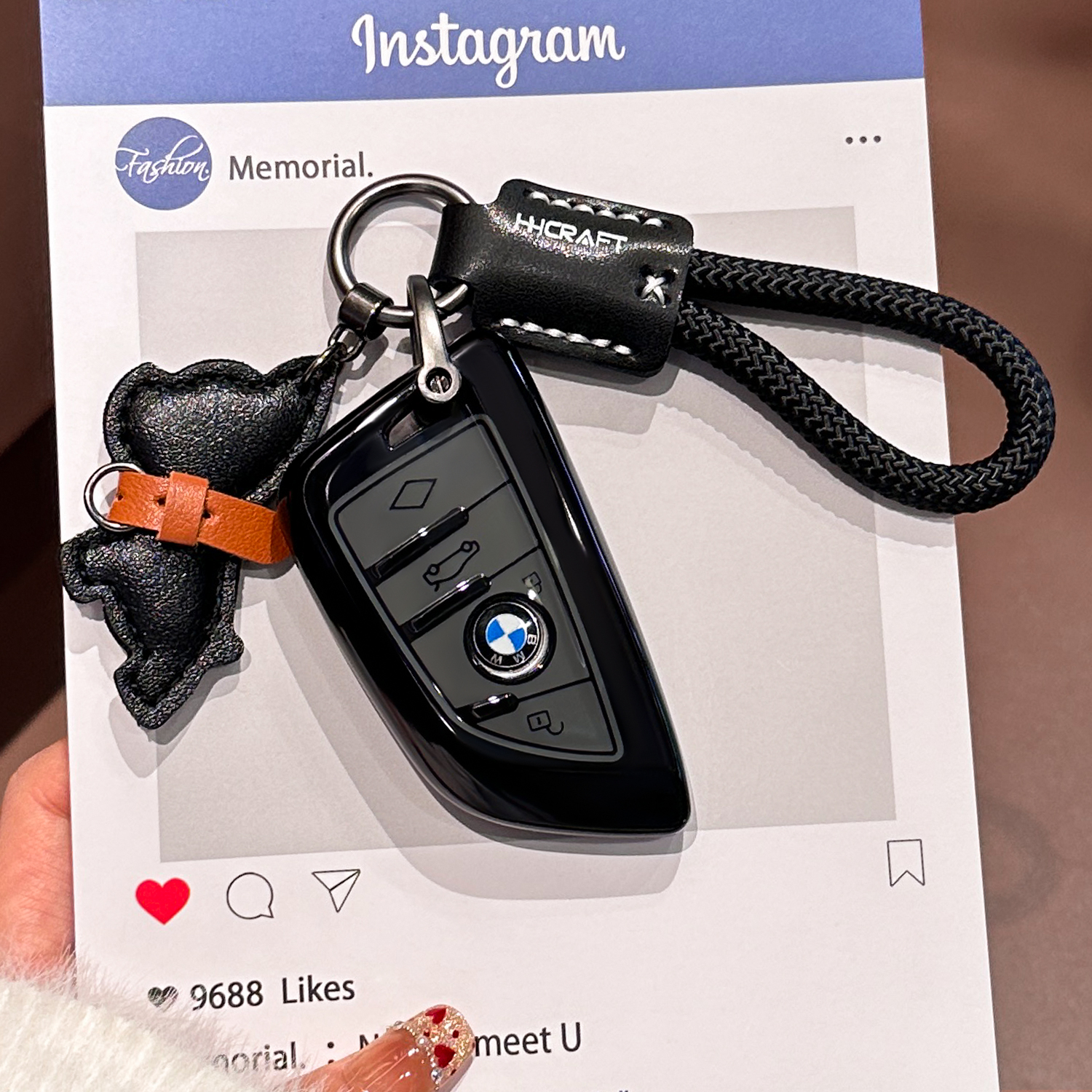 适用宝马钥匙套x5x3新款x1三系i3五系530高端325li壳1系525x6x4扣