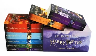 哈利波特书全套 25周年纪念版 哈利波特 7册 进口儿童科幻小说 Harry Potter 现货 英文原版