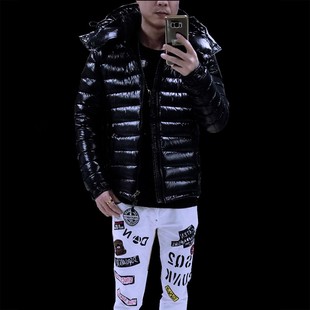 帝虎 魔鬼兄弟 品牌 羽绒服男 短款 高端 白鹅绒 20DM/JDY908