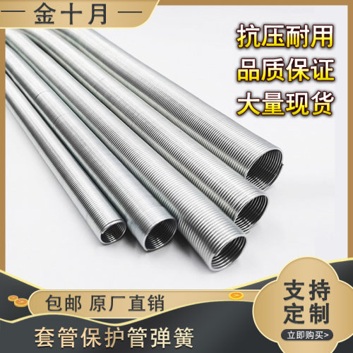 护管镀锌弹簧不锈钢电线