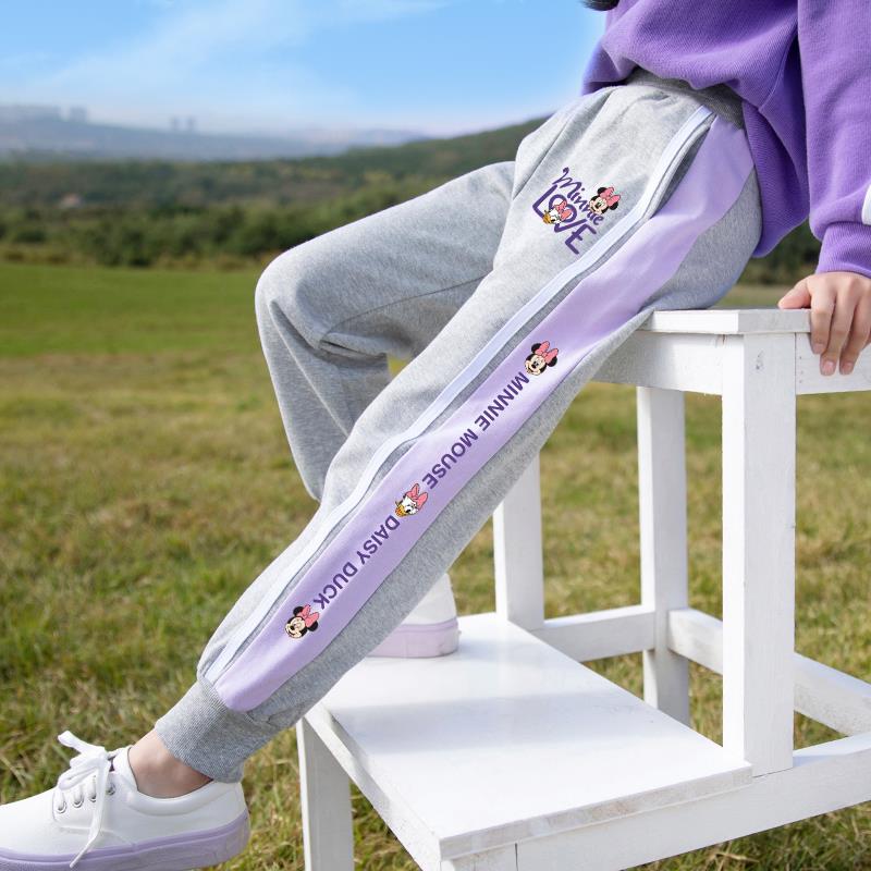 女童裤子春秋款2025新款儿童裤子春季休闲裤中大童卫裤春装运动裤