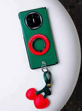 适用华为matex7手机壳全包中轴铰链x6典藏版磁吸支架荣耀MagicV5高级皮质三星zfold7可爱vivoxfold5防摔x5套