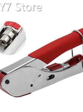 New F crimping pliers Wire Stripping Squeezing Pliers Coaxia