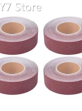 4PCS Sanding Belt Boxed Corrugated Cloth Roll Soft Emery Rol