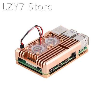 Raspberry Pi 4 B Case Model B Armor Aluminum Alloy Case Pass