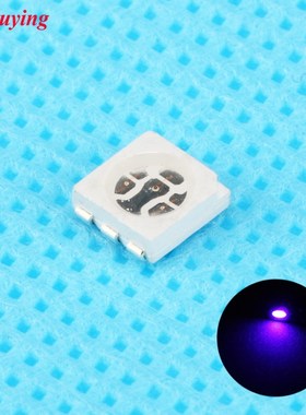 10pcs ltra Bright 5050 LED D Purple V Chip Surface Mount 20m