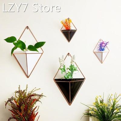 Geometric Hanging Flower Pots Holder Garden Succulent Plants