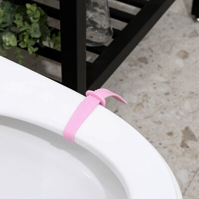 1PCS Portable Toilet Closestool Seat Handle Seat Cover Lift