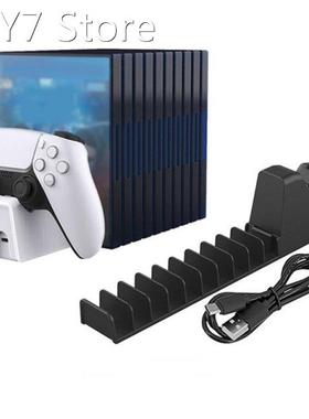 Stand Holder For PS5 Gamepad Power Supply Type-C With Disc S