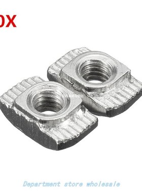 SULEVE New 50pcs/set M4TN20 10x6x4.3mm Carbon Steel M4-20 Th