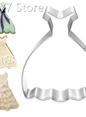 Cake Mold Wedding Dress Princess Gown Cookie Cutter Biscuit