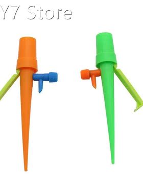 2 Pcs Adjustable Automatic Spiked Drip Watering Device with