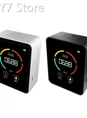 Portable Carbon Dioxide Digital Air Monitor Quality Temperat