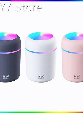 Portable 300ml Electric Air Humidifier Aroma Oil Diffuser US