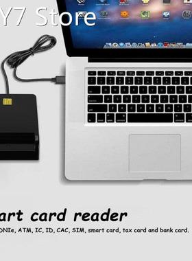 Portable USB 2.0 Smart Card Reader DNIE ATM CAC IC ID Bank C