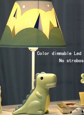 Dinosaur dimmable LED table lamp Children's room bedside Nig