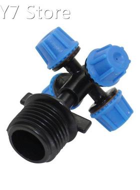 5Pcs 360 Degree 6mm Cross Atomization Sprinklers With 1/2 In