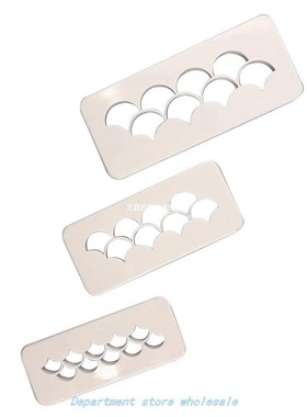 3pcs Cookie Cutter Simple Food Grade Plastic DIY Embossing F