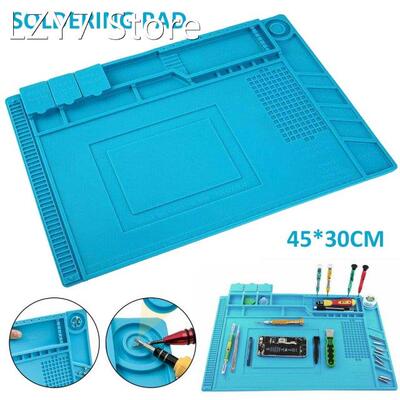 New Silicone Pad Work Mat Phone Repair Magnetic Heat Insulat