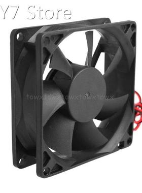 80 x 80 x 25mm 12V 2-pin brushless cooling fan for computer