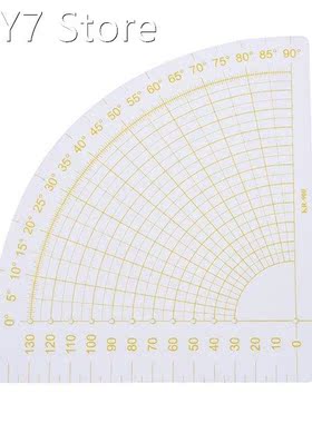 Transparent+Yellow Quilting Sewing Tailor Circle Cutter Tool