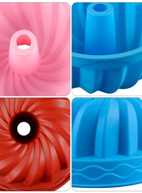 Large Size Spiral Shape Silicone Form for Baking Pan Pastry