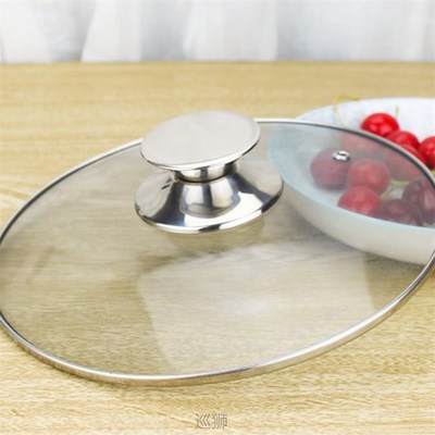 2Pcs/Set Replacement Pot Lid Knobs Stainless Steel Pans Cove