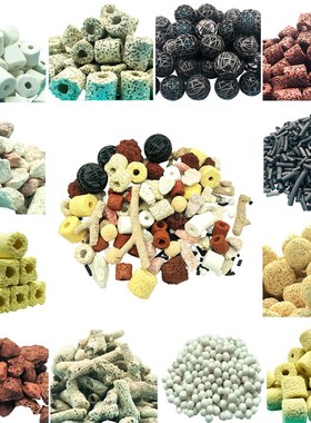 Aquarium Fish Tank Filter Media Activated Carbon Ceramic Rin