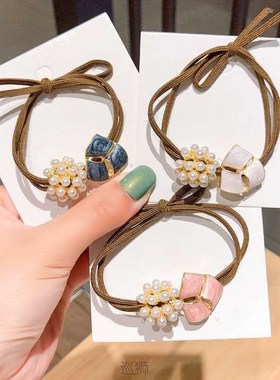 Korean headband simple temperament net red hair circle ins s